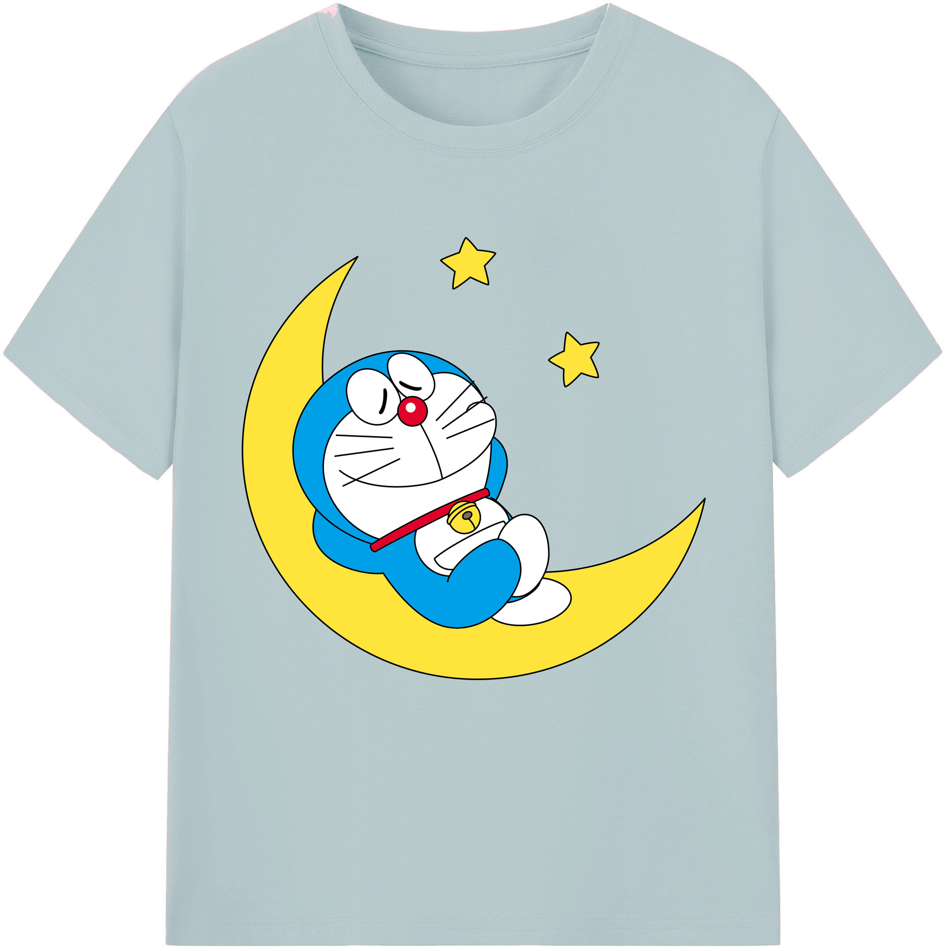 （画像用） ドラえもん Doraemon 綿100％半袖Tシャツ（フロントプリント）